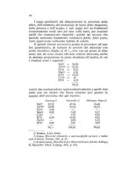 Rivista di mineralogia e cristallografia italiana