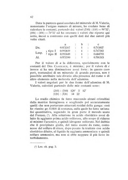 Rivista di mineralogia e cristallografia italiana