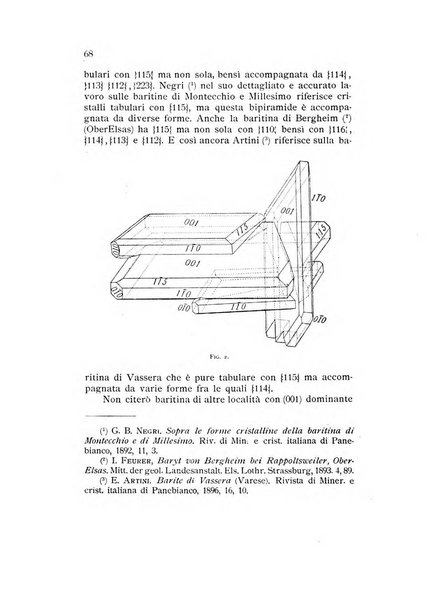 Rivista di mineralogia e cristallografia italiana