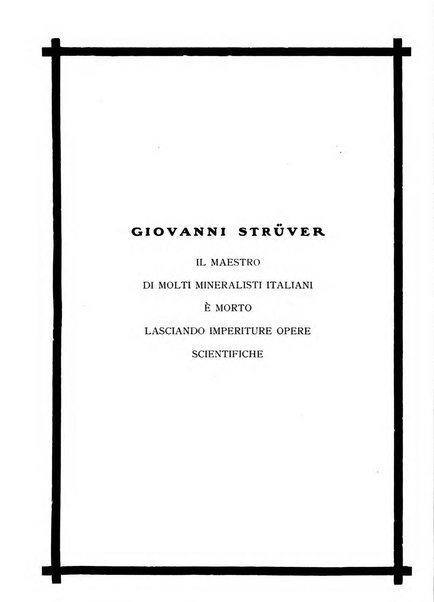 Rivista di mineralogia e cristallografia italiana