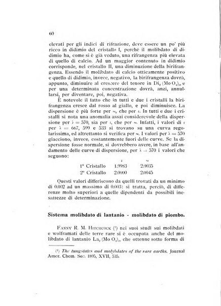 Rivista di mineralogia e cristallografia italiana