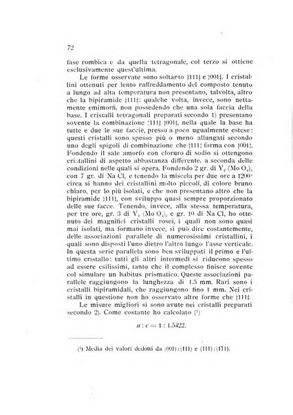 Rivista di mineralogia e cristallografia italiana