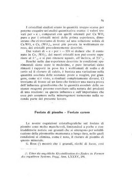 Rivista di mineralogia e cristallografia italiana