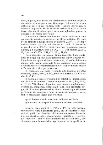 Rivista di mineralogia e cristallografia italiana