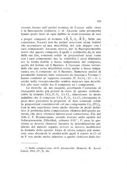 Rivista di mineralogia e cristallografia italiana