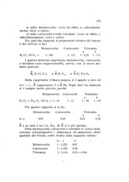 Rivista di mineralogia e cristallografia italiana