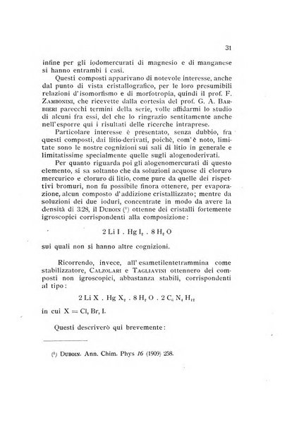 Rivista di mineralogia e cristallografia italiana