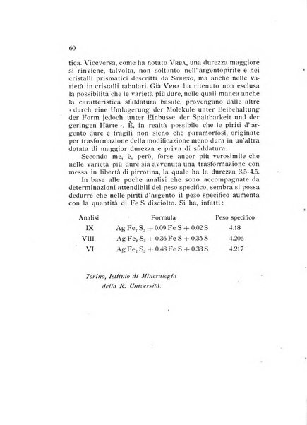 Rivista di mineralogia e cristallografia italiana