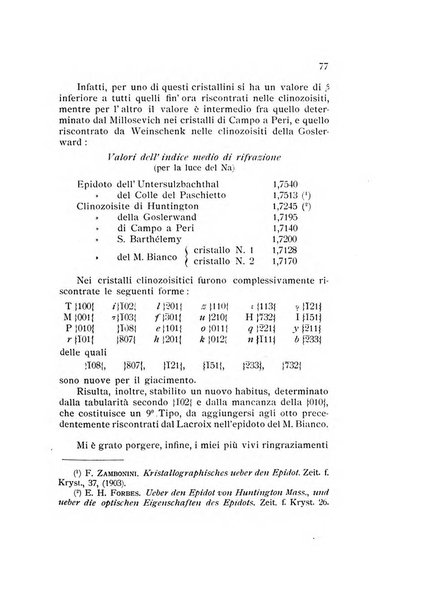 Rivista di mineralogia e cristallografia italiana