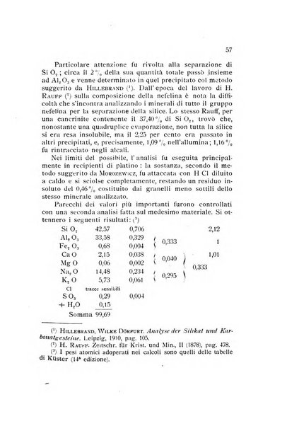 Rivista di mineralogia e cristallografia italiana