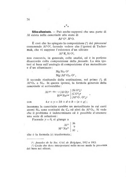 Rivista di mineralogia e cristallografia italiana