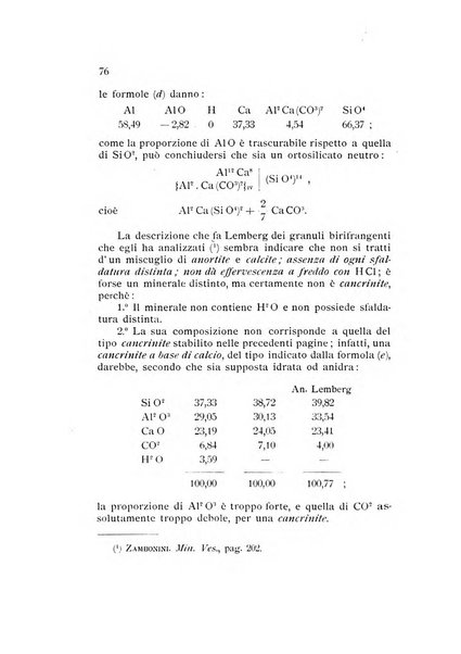 Rivista di mineralogia e cristallografia italiana