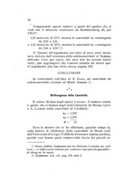 Rivista di mineralogia e cristallografia italiana