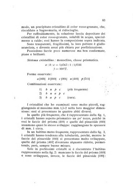 Rivista di mineralogia e cristallografia italiana