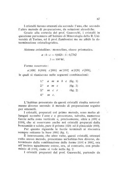 Rivista di mineralogia e cristallografia italiana