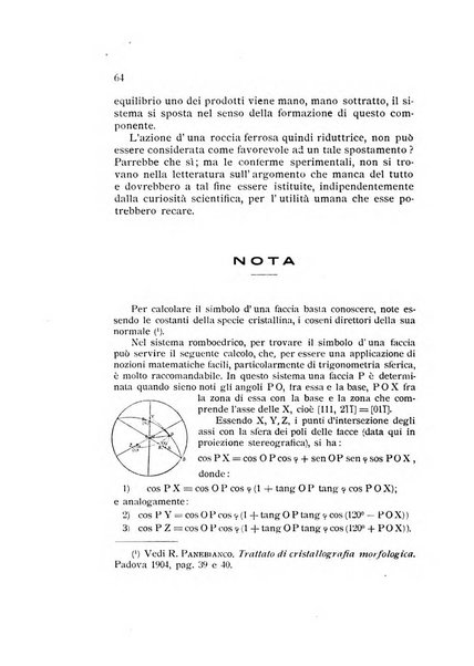 Rivista di mineralogia e cristallografia italiana