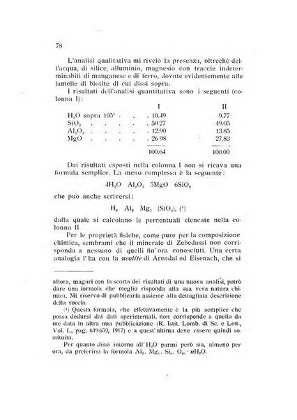 Rivista di mineralogia e cristallografia italiana