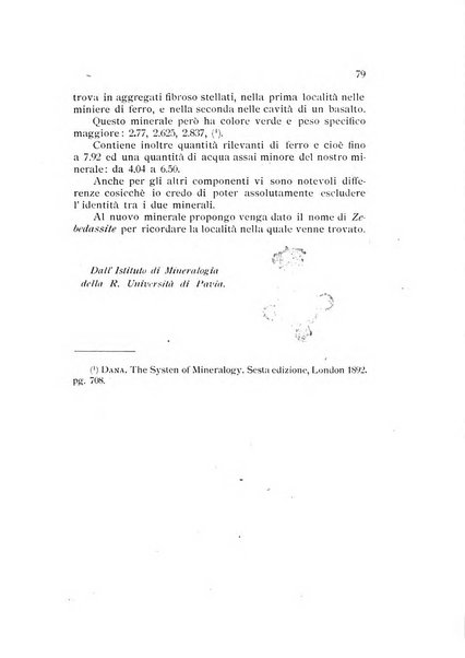 Rivista di mineralogia e cristallografia italiana