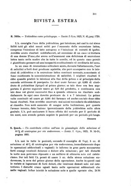 Rivista di ostetricia e ginecologia pratica organo della Societa siciliana di ostetricia e ginecologia