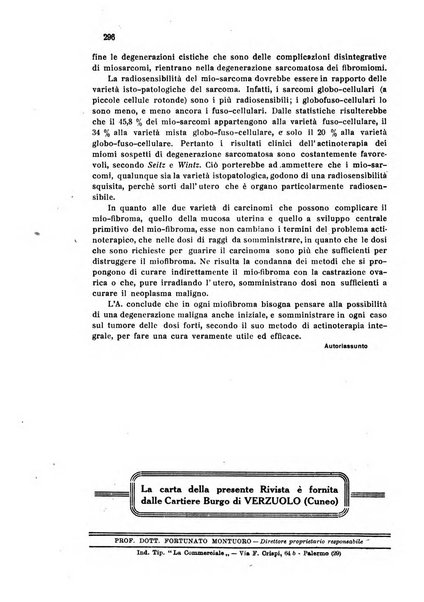 Rivista di ostetricia e ginecologia pratica organo della Societa siciliana di ostetricia e ginecologia