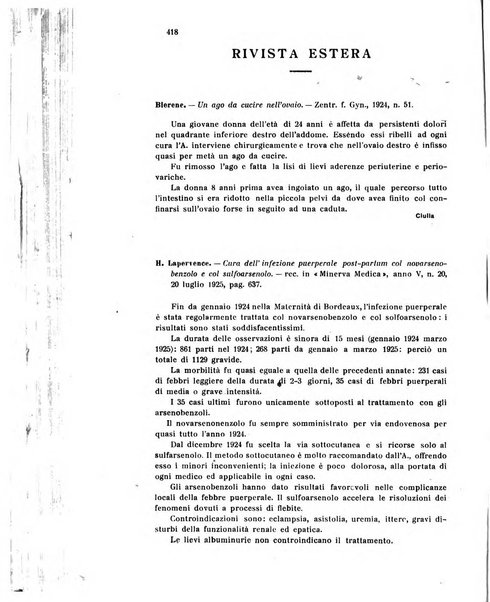 Rivista di ostetricia e ginecologia pratica organo della Societa siciliana di ostetricia e ginecologia