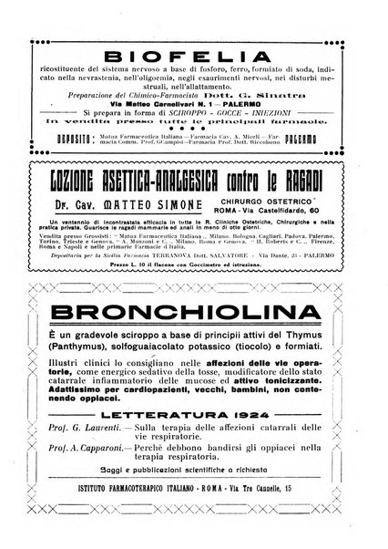 Rivista di ostetricia e ginecologia pratica organo della Societa siciliana di ostetricia e ginecologia