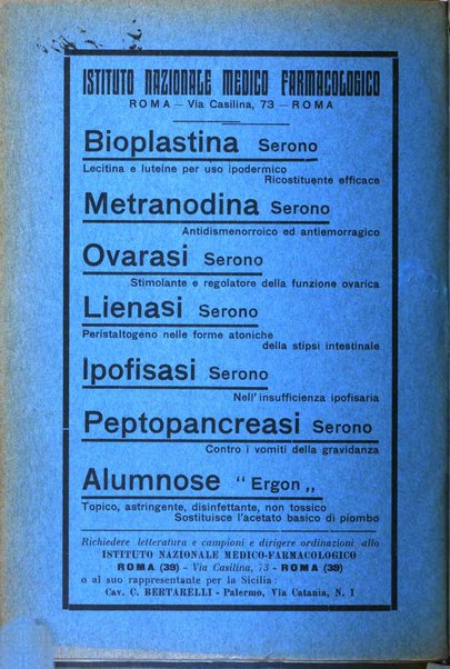 Rivista di ostetricia e ginecologia pratica organo della Societa siciliana di ostetricia e ginecologia