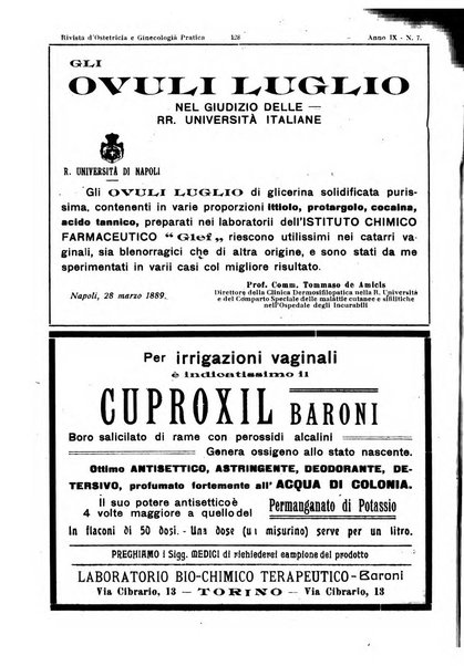 Rivista di ostetricia e ginecologia pratica organo della Societa siciliana di ostetricia e ginecologia