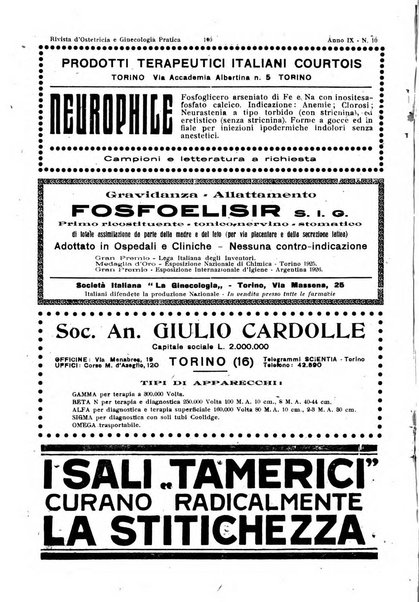 Rivista di ostetricia e ginecologia pratica organo della Societa siciliana di ostetricia e ginecologia