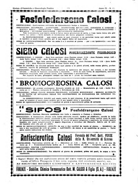 Rivista di ostetricia e ginecologia pratica organo della Societa siciliana di ostetricia e ginecologia