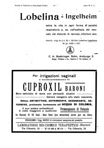 Rivista di ostetricia e ginecologia pratica organo della Societa siciliana di ostetricia e ginecologia