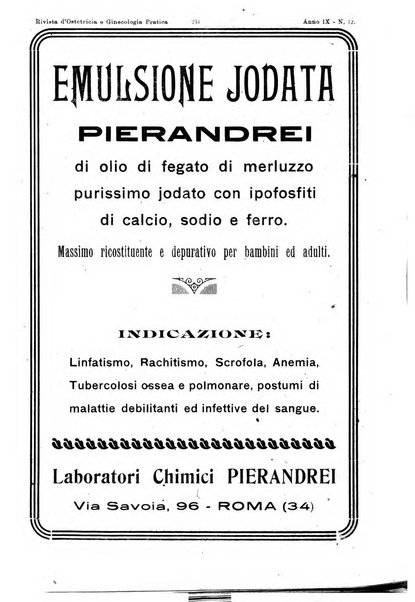 Rivista di ostetricia e ginecologia pratica organo della Societa siciliana di ostetricia e ginecologia