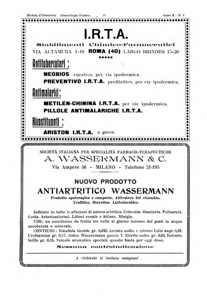 Rivista di ostetricia e ginecologia pratica organo della Societa siciliana di ostetricia e ginecologia