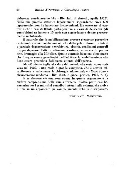 Rivista di ostetricia e ginecologia pratica organo della Societa siciliana di ostetricia e ginecologia