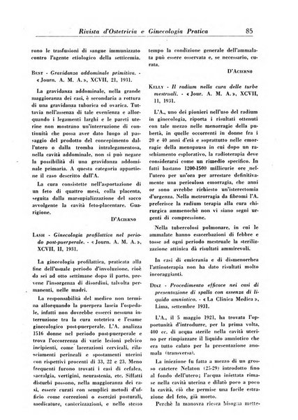 Rivista di ostetricia e ginecologia pratica organo della Societa siciliana di ostetricia e ginecologia