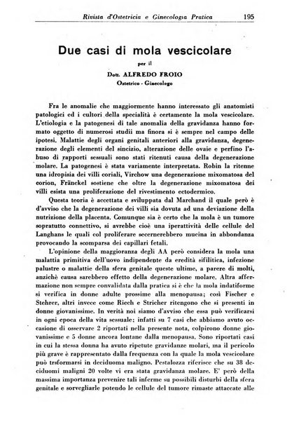 Rivista di ostetricia e ginecologia pratica organo della Societa siciliana di ostetricia e ginecologia