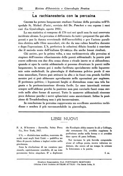 Rivista di ostetricia e ginecologia pratica organo della Societa siciliana di ostetricia e ginecologia