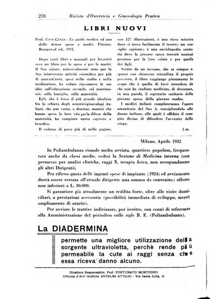 Rivista di ostetricia e ginecologia pratica organo della Societa siciliana di ostetricia e ginecologia