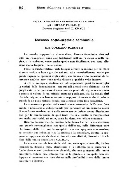 Rivista di ostetricia e ginecologia pratica organo della Societa siciliana di ostetricia e ginecologia