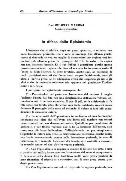 Rivista di ostetricia e ginecologia pratica organo della Societa siciliana di ostetricia e ginecologia