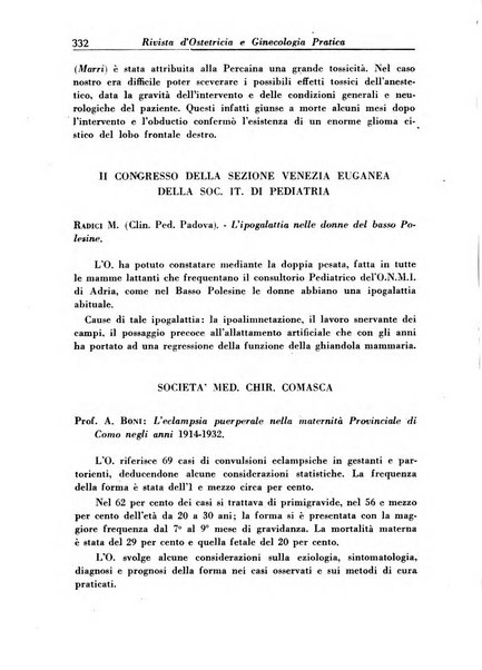 Rivista di ostetricia e ginecologia pratica organo della Societa siciliana di ostetricia e ginecologia