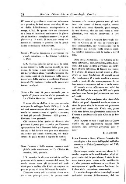 Rivista di ostetricia e ginecologia pratica organo della Societa siciliana di ostetricia e ginecologia