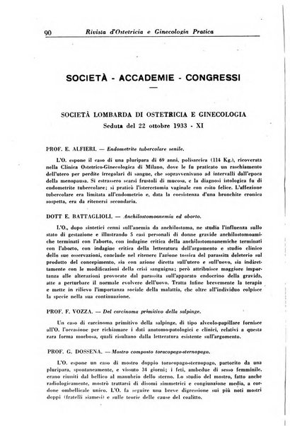 Rivista di ostetricia e ginecologia pratica organo della Societa siciliana di ostetricia e ginecologia