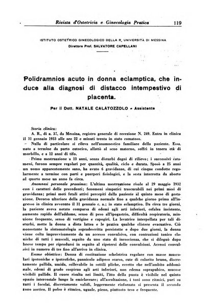 Rivista di ostetricia e ginecologia pratica organo della Societa siciliana di ostetricia e ginecologia