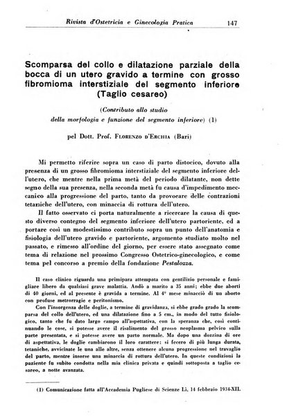 Rivista di ostetricia e ginecologia pratica organo della Societa siciliana di ostetricia e ginecologia