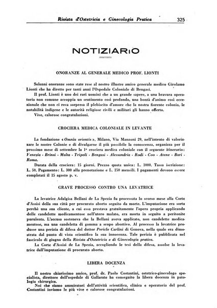 Rivista di ostetricia e ginecologia pratica organo della Societa siciliana di ostetricia e ginecologia