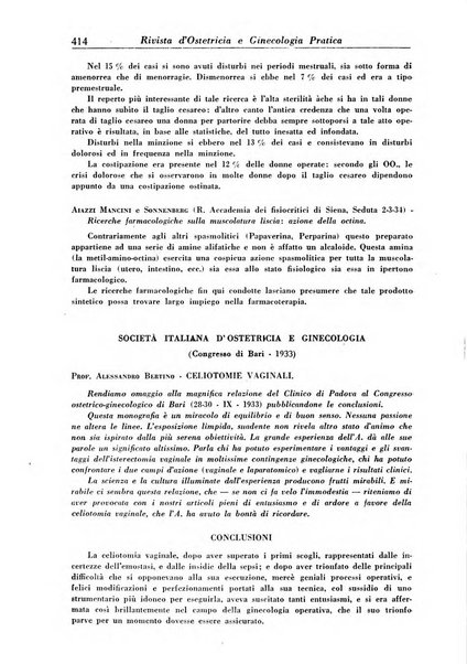 Rivista di ostetricia e ginecologia pratica organo della Societa siciliana di ostetricia e ginecologia