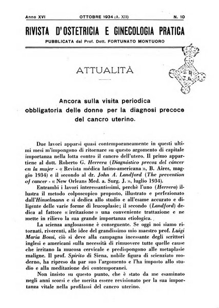 Rivista di ostetricia e ginecologia pratica organo della Societa siciliana di ostetricia e ginecologia