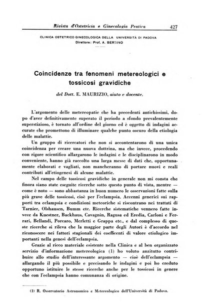 Rivista di ostetricia e ginecologia pratica organo della Societa siciliana di ostetricia e ginecologia