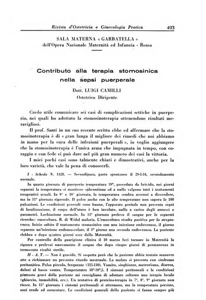 Rivista di ostetricia e ginecologia pratica organo della Societa siciliana di ostetricia e ginecologia